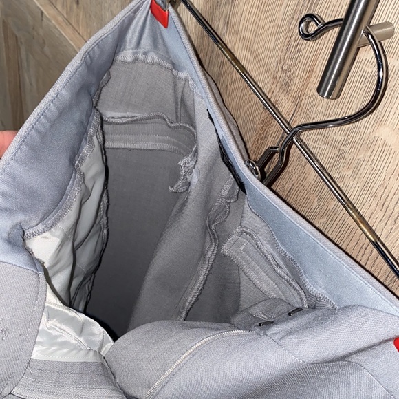 Columnist straight leg MID rise 6 LONG Light Heather Grey  Great condit worn 4x - Picture 10 of 16